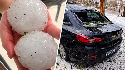 Chuva de granizo: como recuperar os danos no carro sem cair em preço abusivo